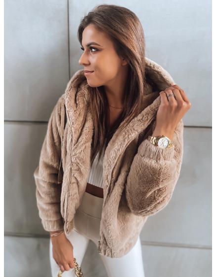 Dámska bunda FRESCO hnedá