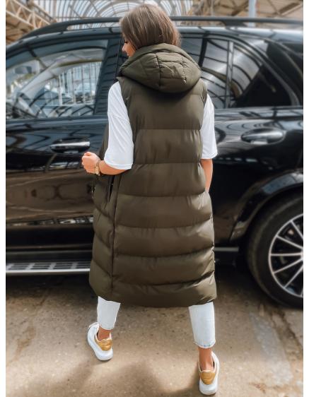 Dámska prešívaná vesta ELLA zelená