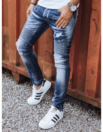 Pánské kalhoty JEFF modré