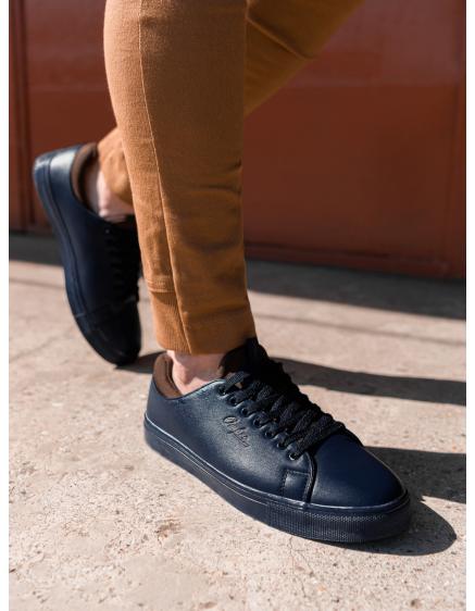 Férfi cipő – sötétkék T333