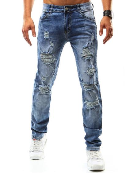 Pánské riflové kalhoty modré