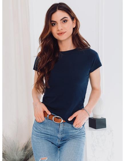 Dámské tričko hladké REXANA námořnická modrá