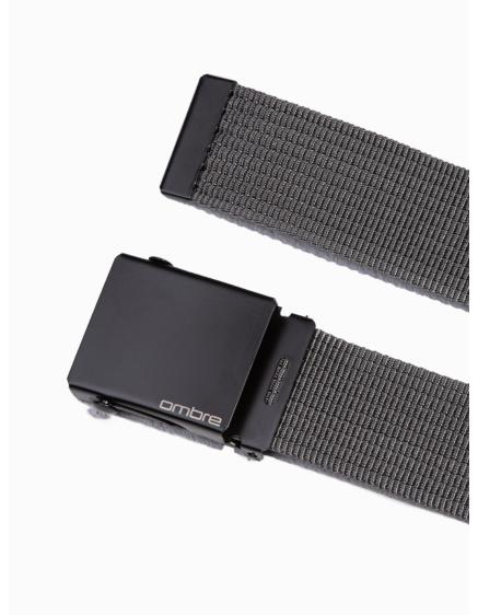 WILLIE férfi mosórongy öv sötétszürke