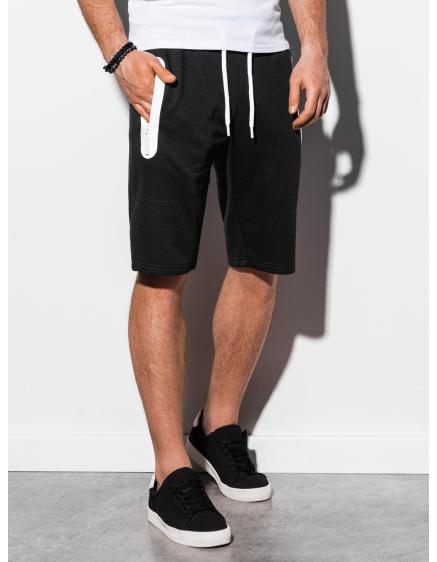 Pánské teplákové kraťasy SOLLY černé