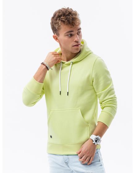 Férfi kapucnis pulóver NASH lime