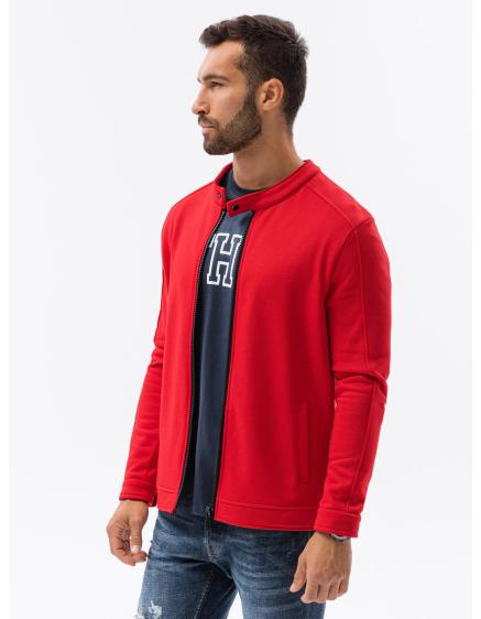 Pánska mikina na zips DONALD červená