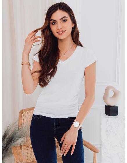 Dámske jednofarebné tričko KATYbiele