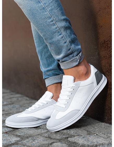 Férfi szabadidőcipők OLDSCHOOL – fehér V3 OM-FOCS-0104