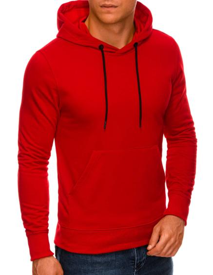 Pánská mikina s kapucí ALEEN červená