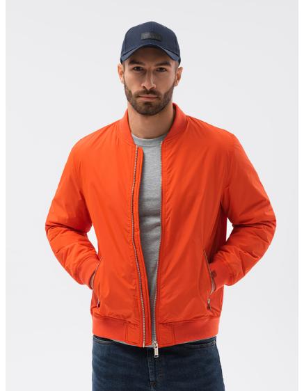 Pánská prošívaná mezisezónní bunda BENTON brick