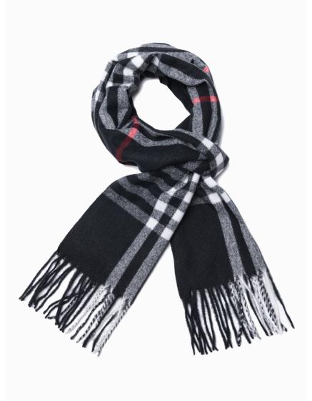 Pánska šatka - čierna/červená