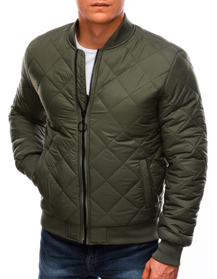 Pánská prošívaná bunda ADAM olive