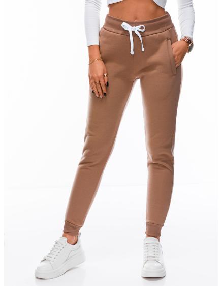 Dámske tepláky KELCEY hnedé