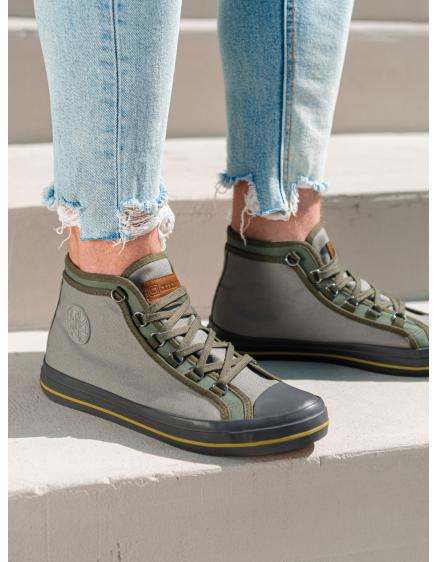 Pánské tenisky - šedé V3 T375