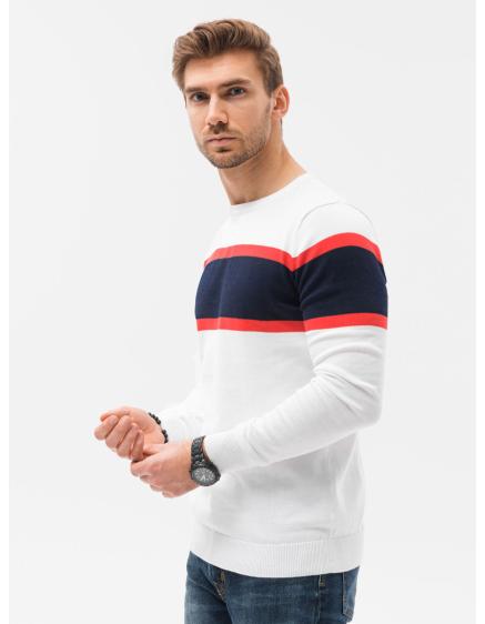 Pánsky sveter BENTLY biely