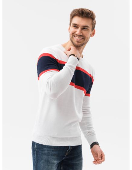 Pánsky sveter BENTLY biely