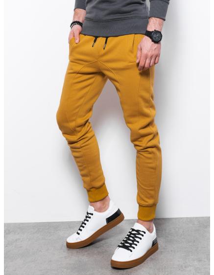 Pánské tepláky KYRAN žluté