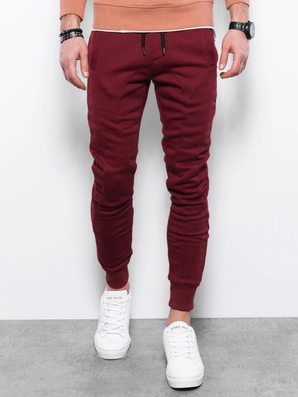 Pánske tepláky KYRAN dark red