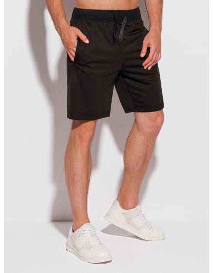 Pánské kraťasy teplákové  MADDEN černé