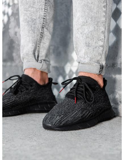 Pánské ležérní tenisky T388 – černé V4