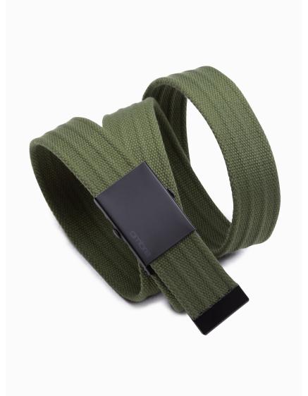 Pánsky žinený pás JORDEN olivový