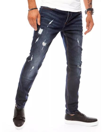 Pánské kalhoty TROY tmavě modré 