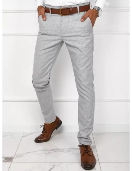 Pánské kalhoty PERCE světle šedé