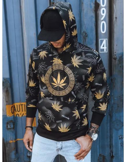 Pánska mikina s potlačou ERBA čierna