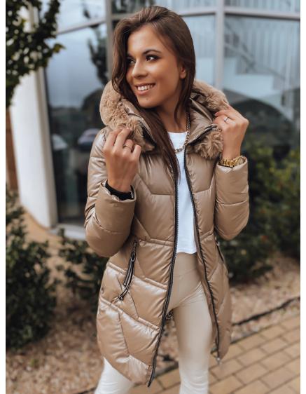 Dámska bunda KRISTA hnedá