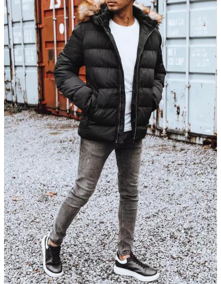 Pánska bunda zimná prešívaná INNUIT čierna