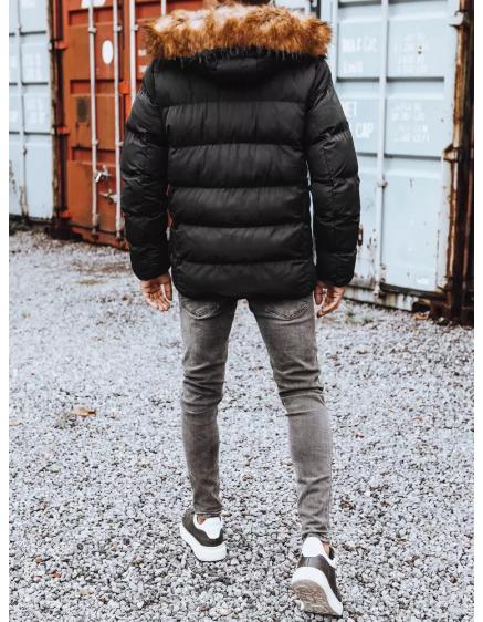 Pánska bunda zimná prešívaná INNUIT čierna