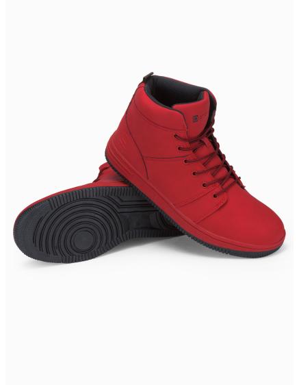 Férfi szigetelt bokacsizma – piros V1 OM-FOSH-0123