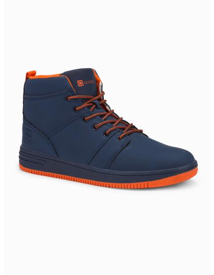 Pánské izolované kotníkové tenisky - tmavě modré V3 OM-FOSH-0123