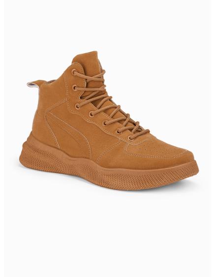 Férfi téli cipő – kamel T380