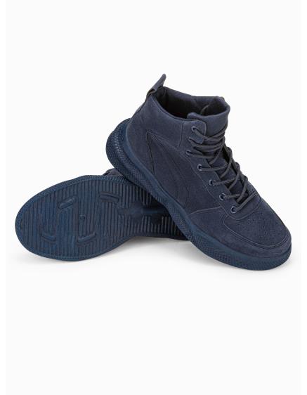 Férfi magas tornacipő – sötétkék V5 T380