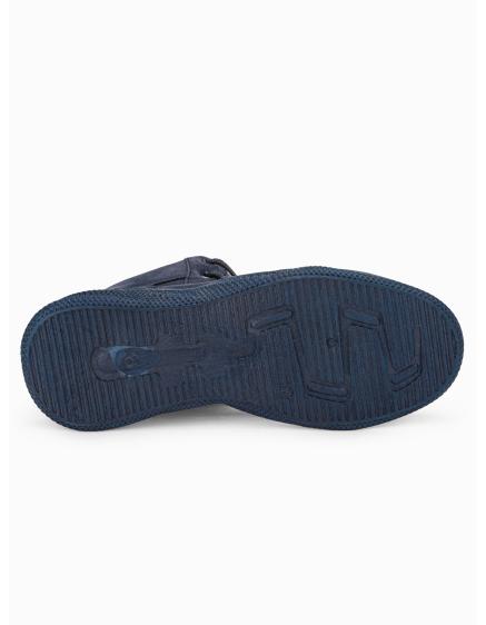 Férfi magas tornacipő – sötétkék V5 T380