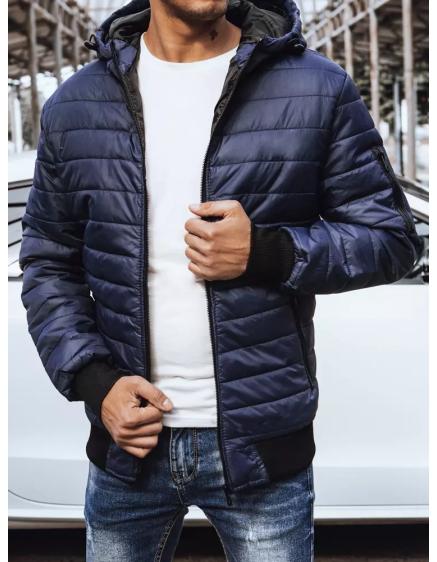 Férfi átmeneti kabát steppelt PORTER sötétkék