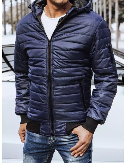 Férfi átmeneti kabát steppelt PORTER sötétkék