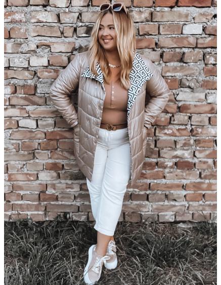 Dámsky kabát VETIS camel