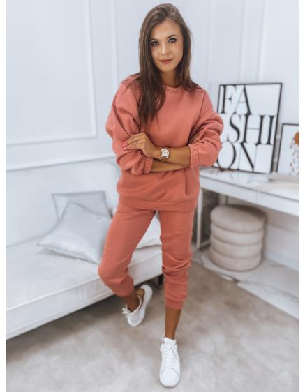 Dámská tepláková souprava KSENIIA PREMIUM lososová 
