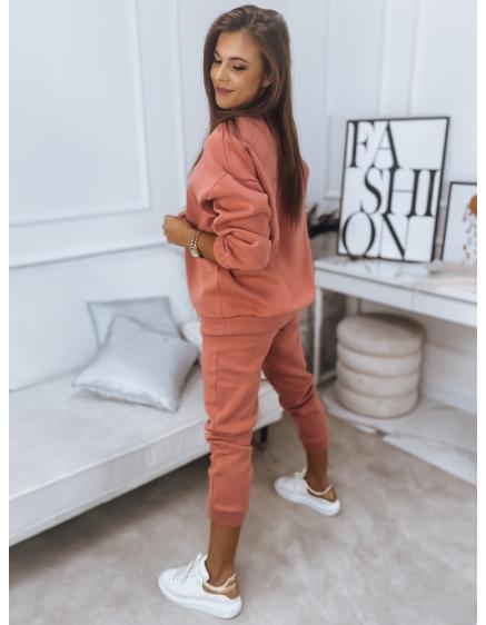 Dámská tepláková souprava KSENIIA PREMIUM lososová 