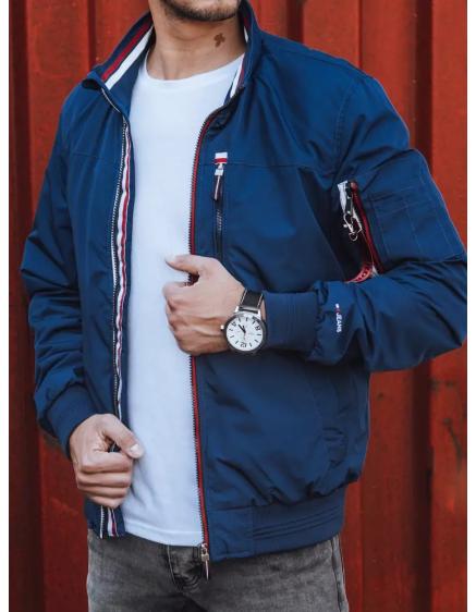 Pánska bunda prechodná MARCOS tmavo modrá