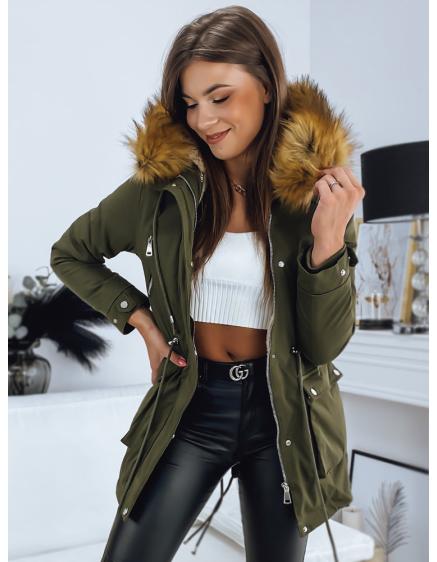 Dámska parka STELLA zelená