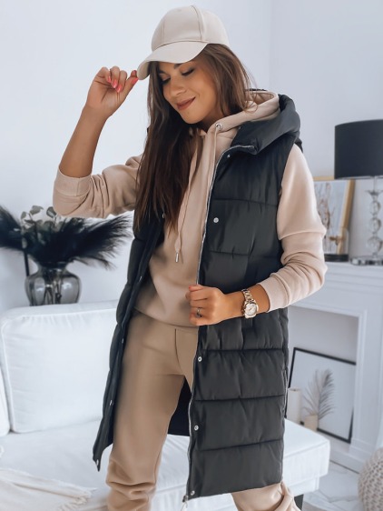 Dámská vesta prošívaná  NOELIA černá