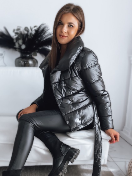 Dámska bunda LONDON PREMIUM čierna – fotografie produktu 2