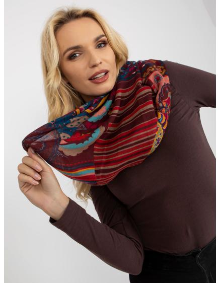 Női sál BRIDGET bordó