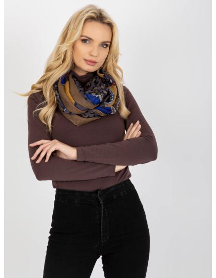 Női nyomtatott sál MELOA szürke