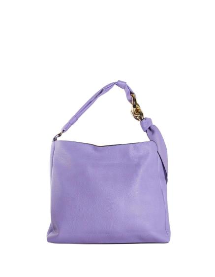 Dámska kabelka cez rameno z ekokože 2 v 1 JOY fialová