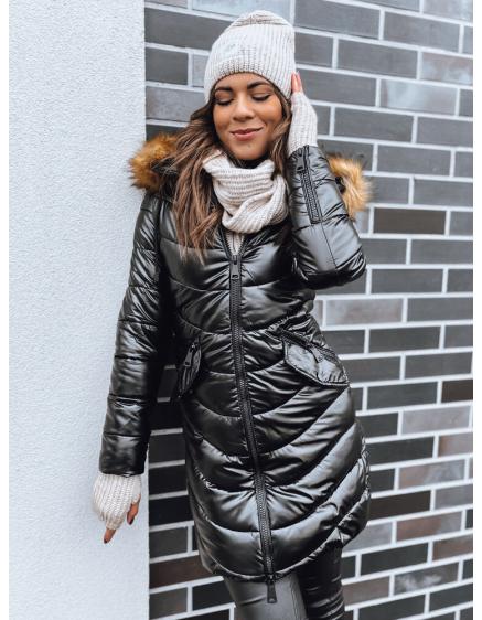 Dámska bunda AURORA čierna