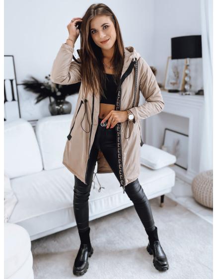 Dámská bunda parka VERONI béžová